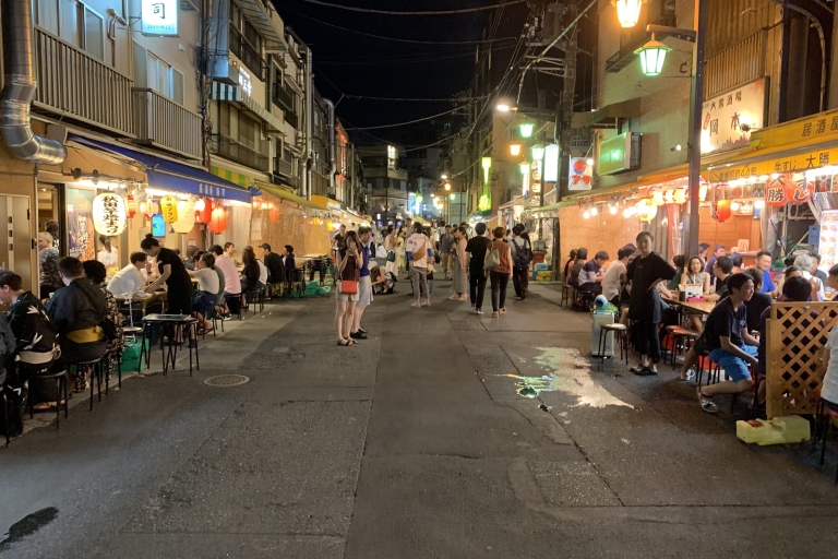 Tokio: Historia i kultura Asakusa Doświadczenie kulinarneTokio: Asakusa Evening History Tour and Bar Hopping
