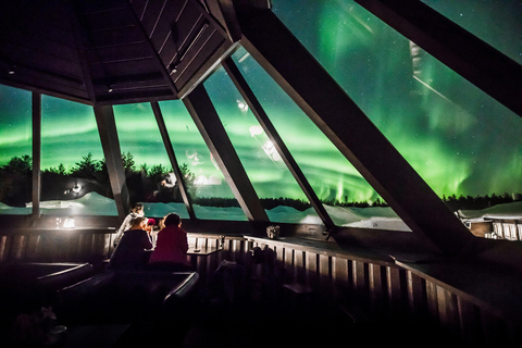 Rovaniemi: Ice sculpting, Sauna Experience & Dinner autumn
