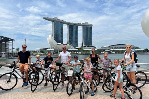 Singapour : Visite historique à vélo avec collations traditionnelles