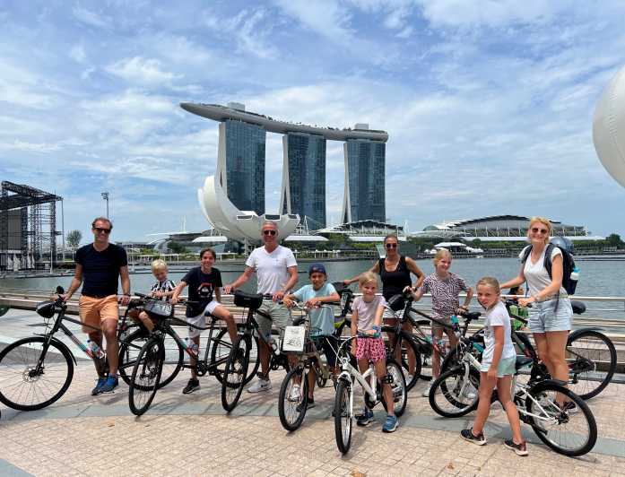 Singapur: Historische Halbtagestour mit dem Fahrrad