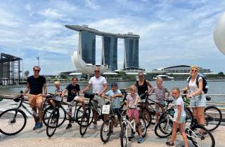 Singapur: Historische Halbtagestour mit dem Fahrrad