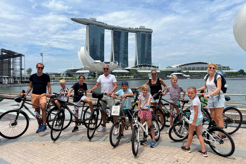 Cingapura: excursão histórica de bicicleta de meio diaExcursão histórica de bicicleta em Cingapura