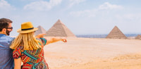Sharm El Sheikh, Plateau de Giza et Musée égyptien Voyage d'une journée - Hizvo