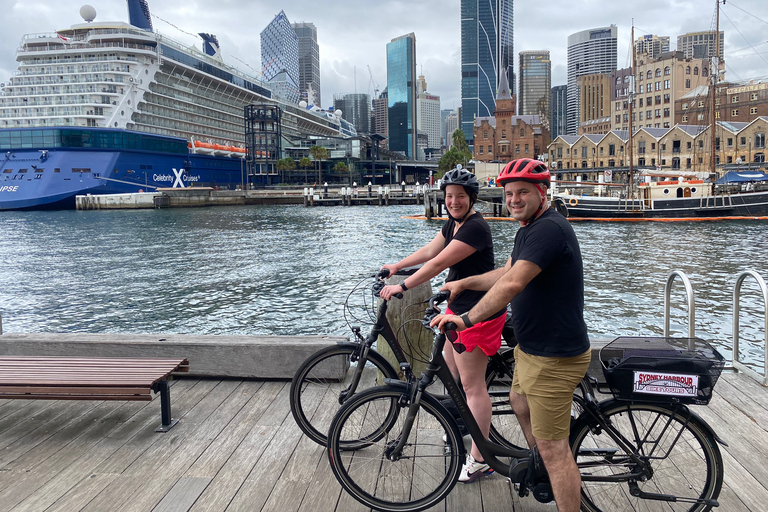 Sydney: Geführte Hafen E-Bike Tour