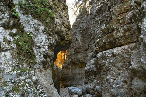 From Heraklion: Imbros Gorge and Libyan Sea Guided Day Trip Pickup from Heraklion and Ammoudara