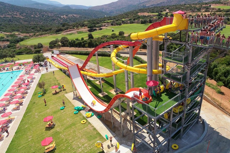 Acqua Plus Water Park Admission with Optional Transfer Acqua Plus Ticket & Bus Transfer from Agios Nikolaos