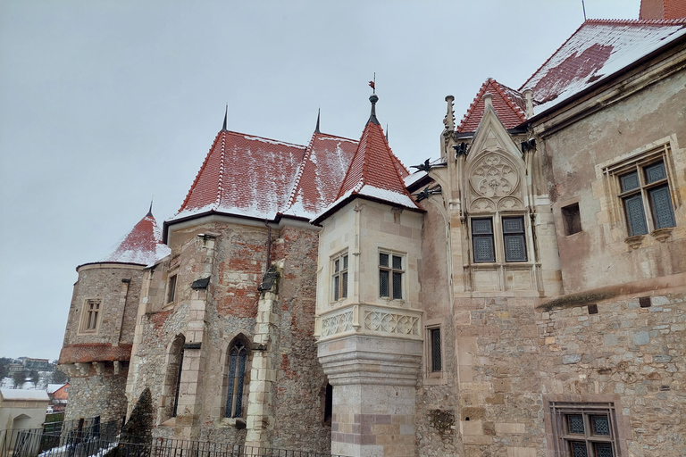 De Brasov: visite privée du château Corvin et de Sibiu