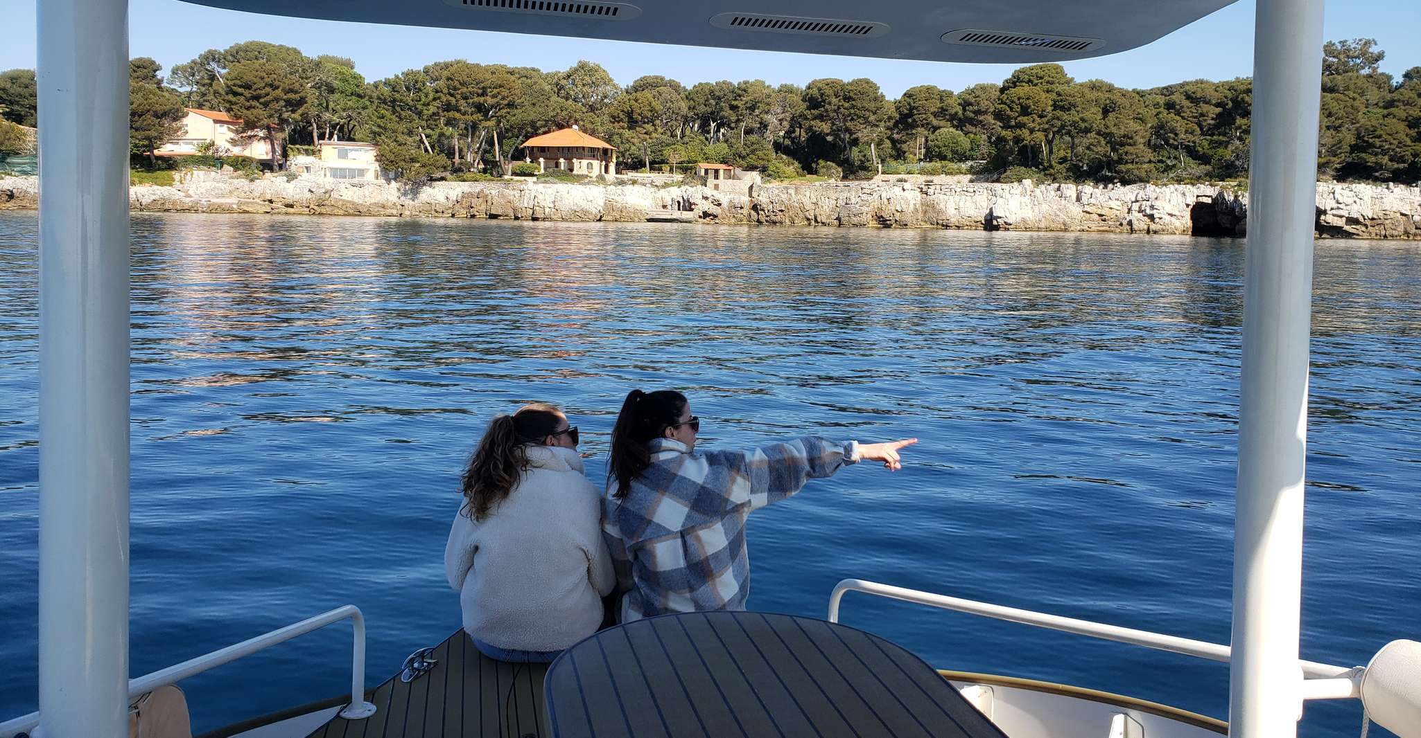 From Juan les Pins, Private French Riviera Solar Boat Cruise - Housity