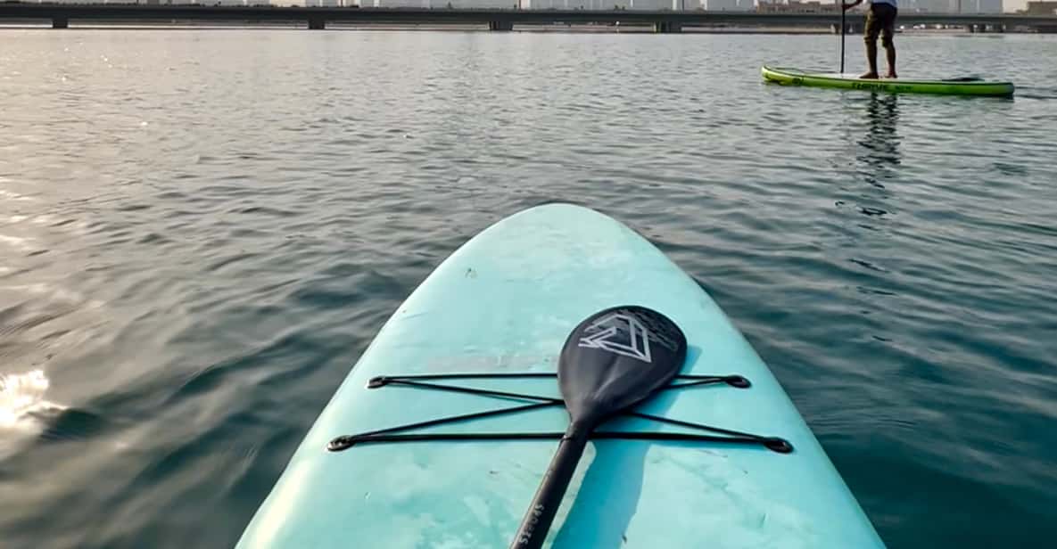 Dubai StandUp Paddle Boarding con vistas al Burj Khalifa GetYourGuide