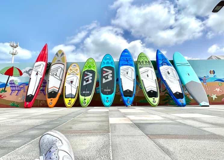 Dubai StandUp Paddle Boarding with Burj Khalifa View GetYourGuide