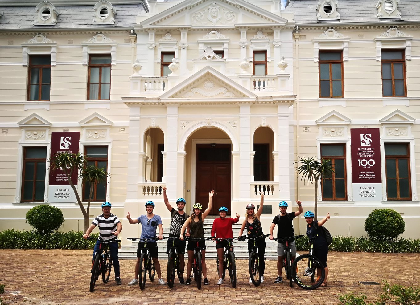 Stellenbosch: Historisk cykeltur og vinsmagning