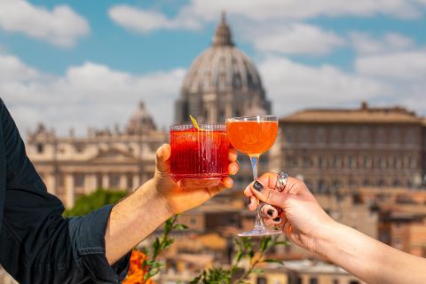 Rome: Piazzas and Fountains Sunset Tour with Aperitivo