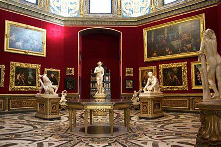 Florence: Uffizi Gallery Guided Tour with Italian Breakfast Italian Guided tour