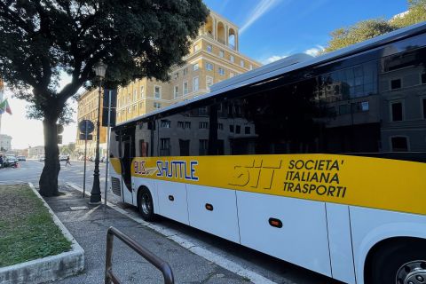 Hafen Civitavecchia: Shuttle-Bus zum/vom Rom Hauptbahnhof