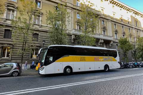 Fiumicino Airport shuttle bus from and to Vatican City area