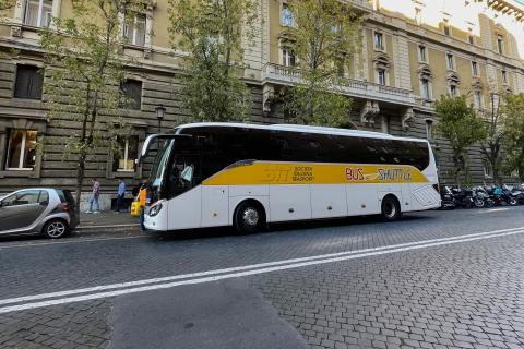 Civitavecchia: Traslado a Roma y Billete de Autobús Hop-on Hop-offTraslado del Puerto de Civitavecchia a Roma, incluido Hop on Hop off