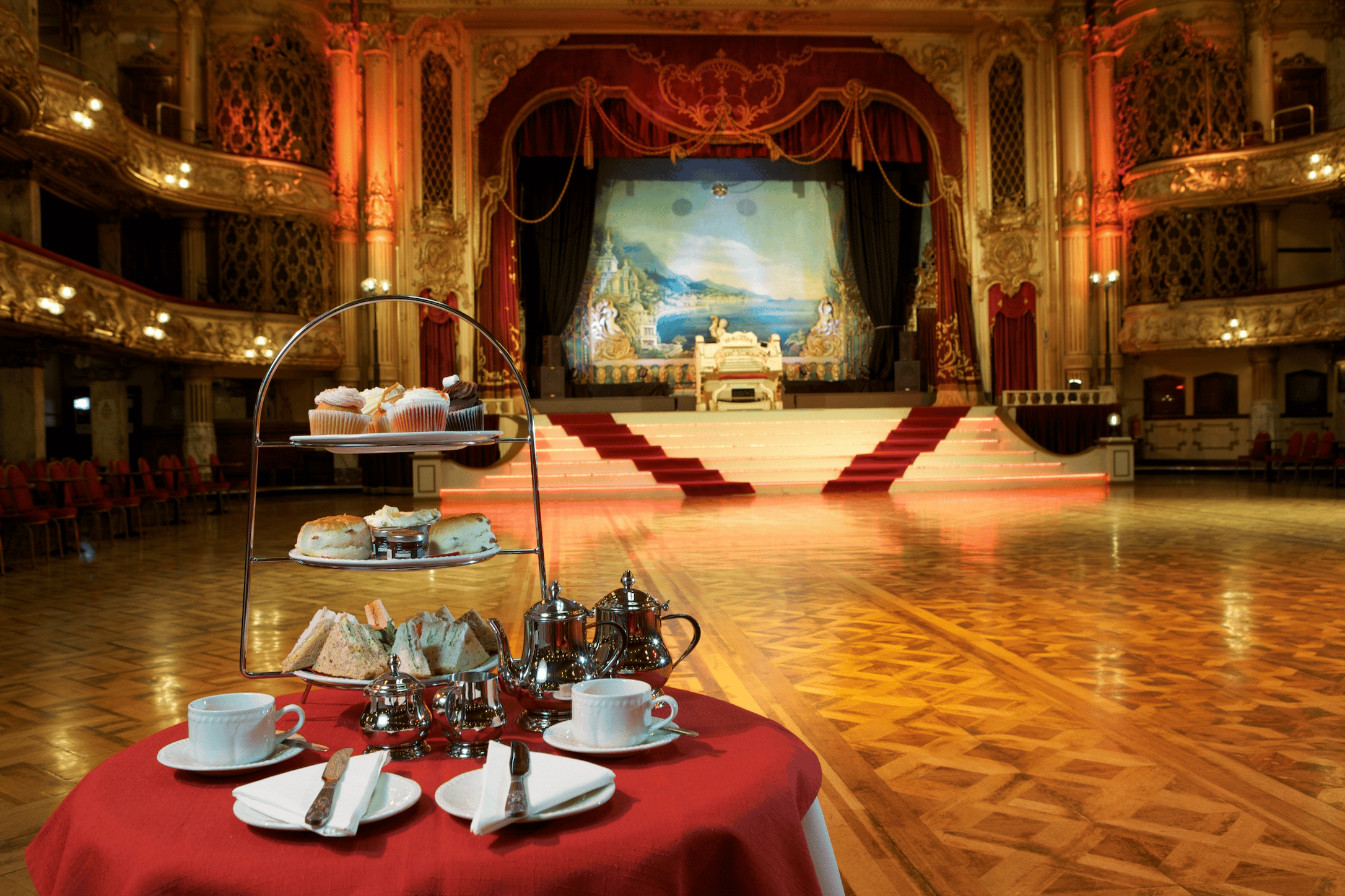 Blackpool: Afternoon Tea im Blackpool Tower Ballroom