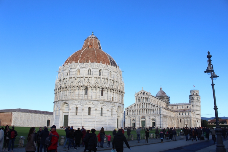 Visita guiada a la catedral de Pisa y cata de vinos + torre inclinadaTour en inglés sin entrada a la torre inclinada