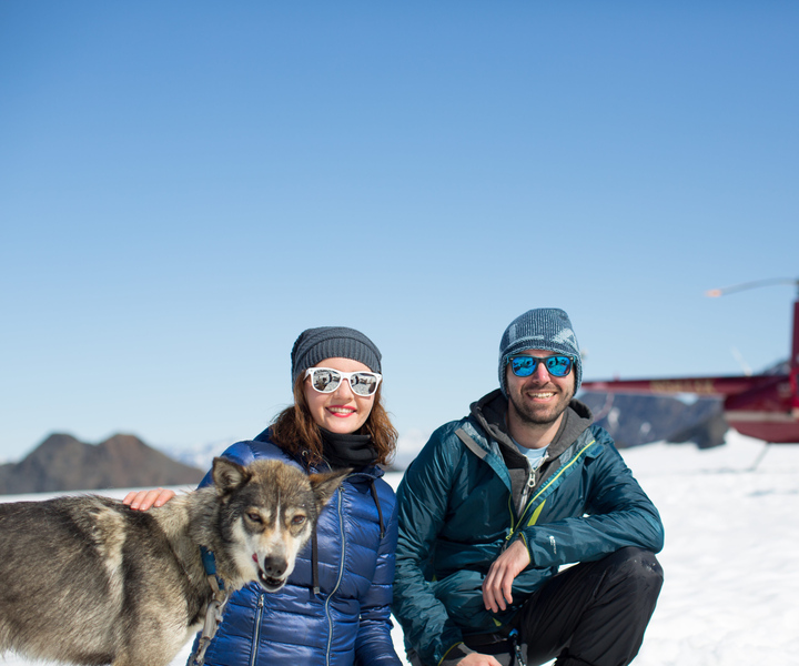 Anchorage Area: Helicopter and Glacier Dogsled Tour