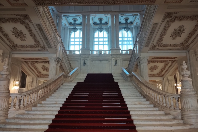 Bucarest : Palais du Sénat du Parlement Billets&Guide en anglaisParlement de Bucarest : Billets pour la visite du Sénat avec un guide anglais