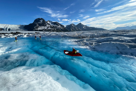 Anchorage: Knik Glacier Helicopter and Paddleboarding Tour