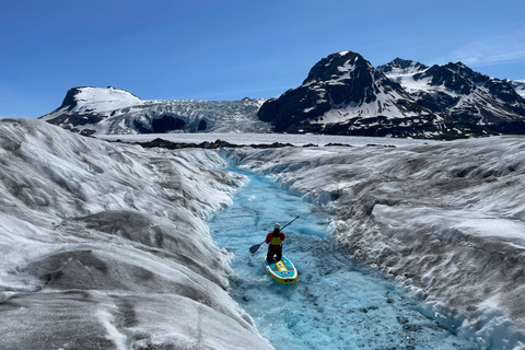 Anchorage: Knik Glacier Helicopter and Paddleboarding Tour