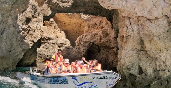 Lagos: Ponta da Piedade Rock Formations Guided Boat Tour
