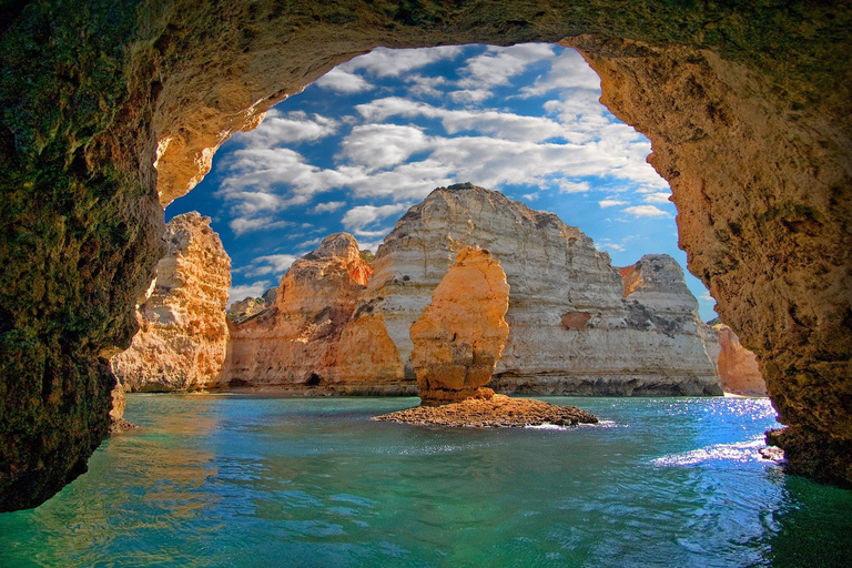 Lagos: Excursión guiada en barco por las formaciones rocosas de Ponta da Piedade