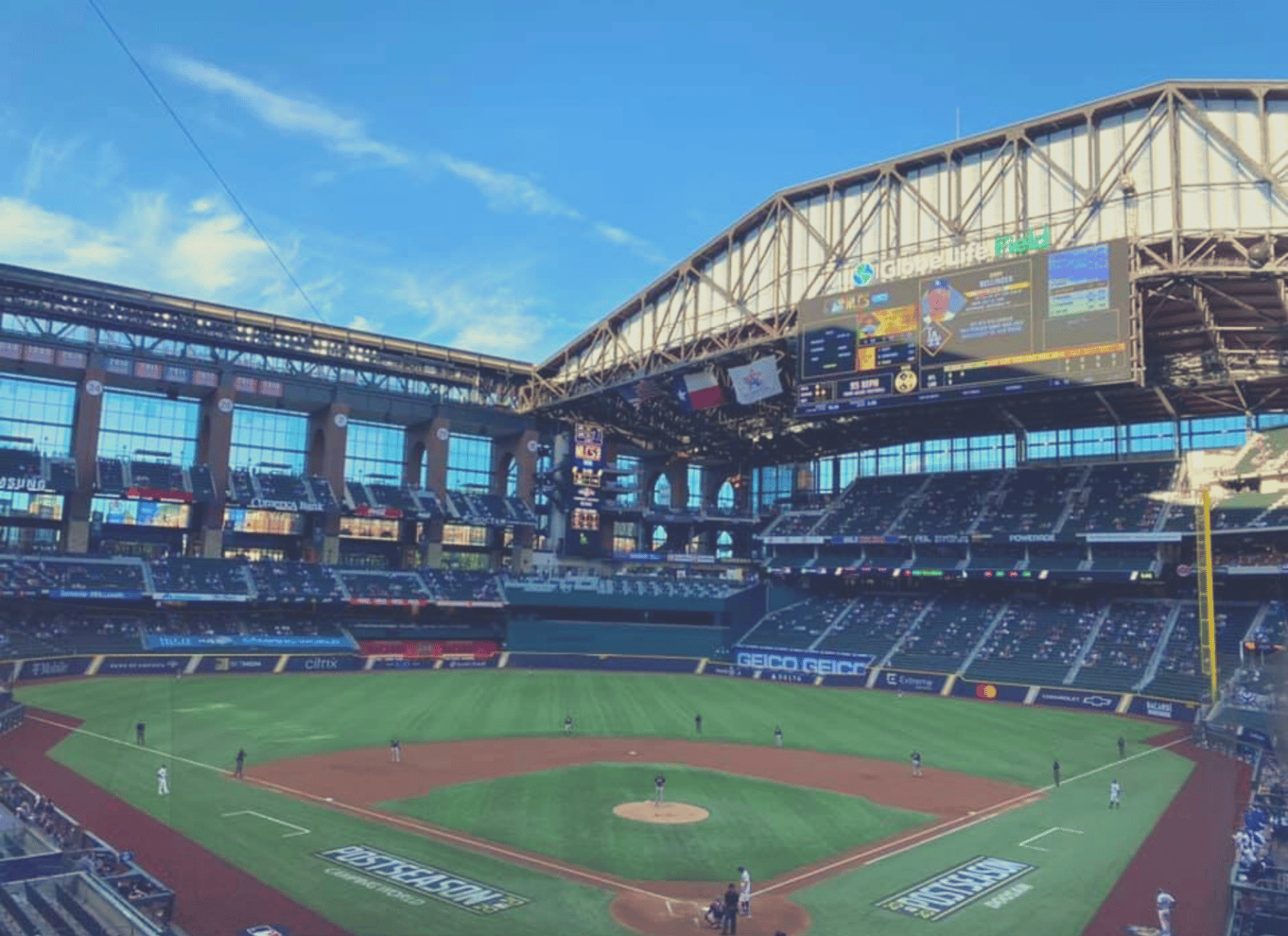 Dallas: Texas Rangers Baseball Game på Globe Life Field