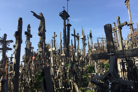 Vilnius to Riga with Hill of Crosses & Rundale Palace Stops