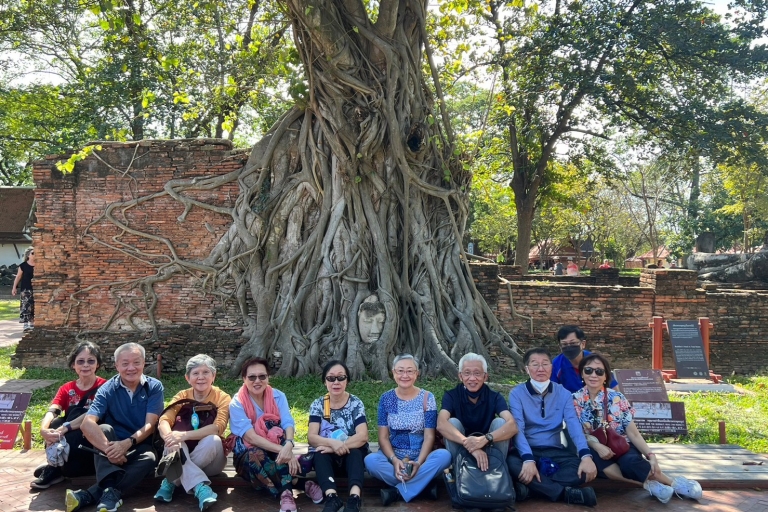 Ayutthaya UNESCO, privétour op de WerelderfgoedlijstOude Ayutthaya Privérondleiding op de werelderfgoedlijst van UNESCO