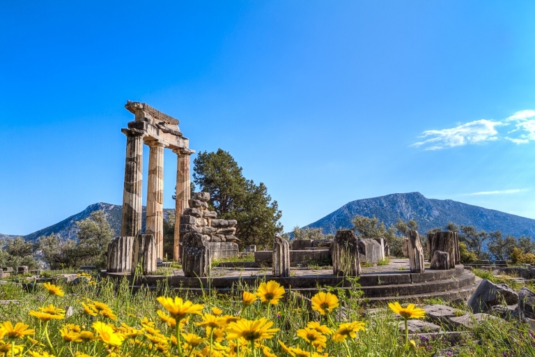 Depuis Athènes : Excursion à Delphes avec guide audio et prise en charge à l'hôtel