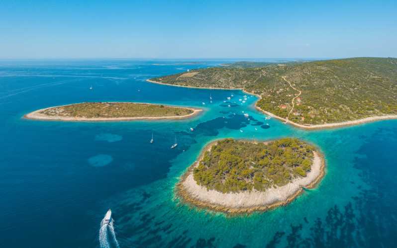 Split: Blue Lagoon, 3 Islands & Wine Tasting Private Tour