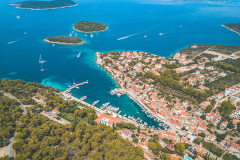 Split: Lagoa Azul, 3 Ilhas e Degustação de Vinhos Tour Privado