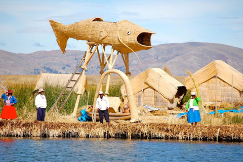 van puno: tour naar uros en taquile of amantani met lunch