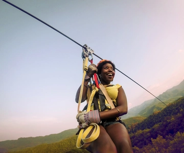 Bryson City: Mountaintop Zip Line Experience