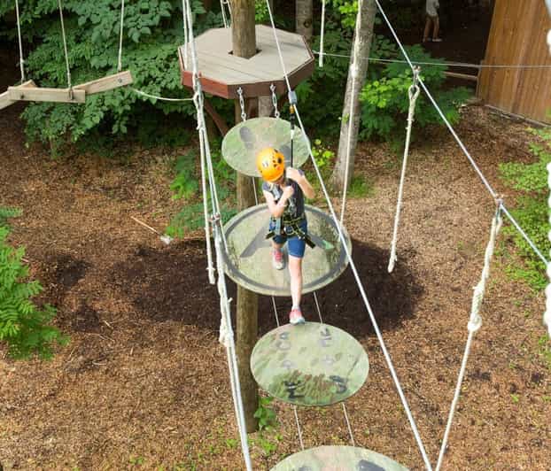 Bryson City Zip Line Adventure Park Pass with Gear GetYourGuide