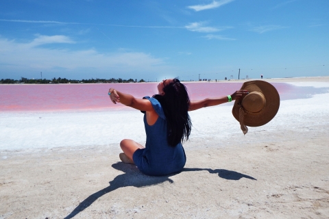 From Cancún: Day Trip to Las Coloradas Pink Lakes From Cancún: Day Trip to Las Coloradas and Ek Balam