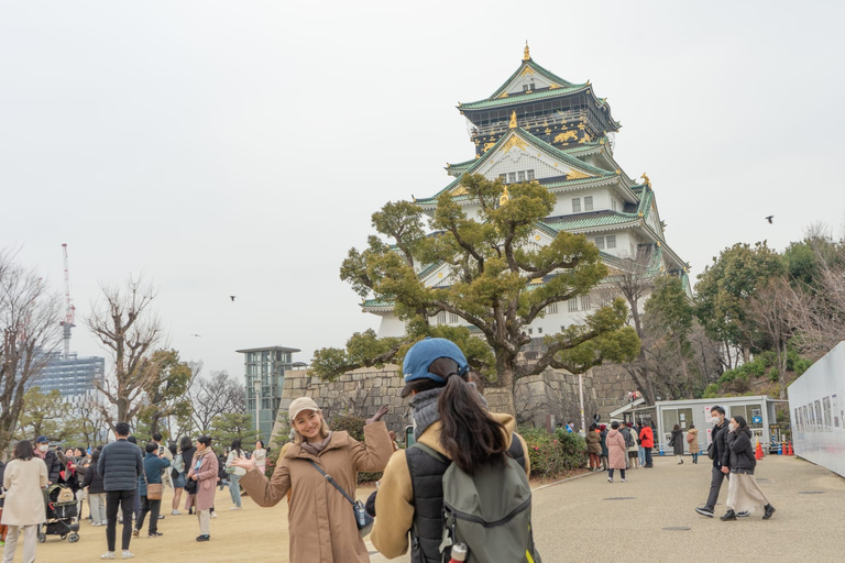 Osaka : 3 heures de visite à vélo des hauts lieux d'OsakaCircuit à vélo de 4 heures sur les hauts lieux d'Osaka