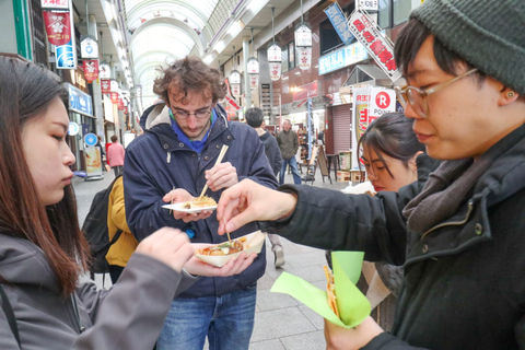 Osaka : 3 heures de visite à vélo des hauts lieux d'OsakaCircuit à vélo de 4 heures sur les hauts lieux d'Osaka