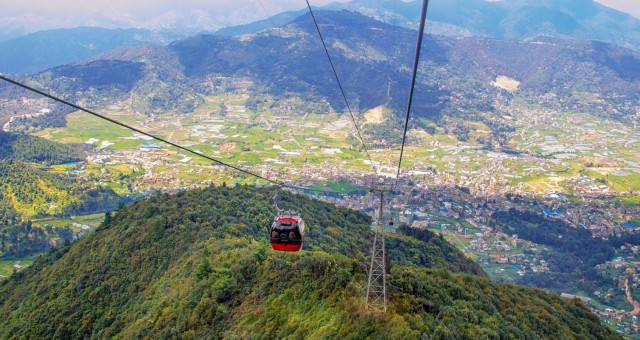 Visit Kathmandu Chandragiri Cable Car and Monkey Temple Tour in Kathmandu Valley