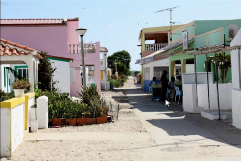 From Faro: 4 Stops, 3 Islands in Ria Formosa Catamaran Tour