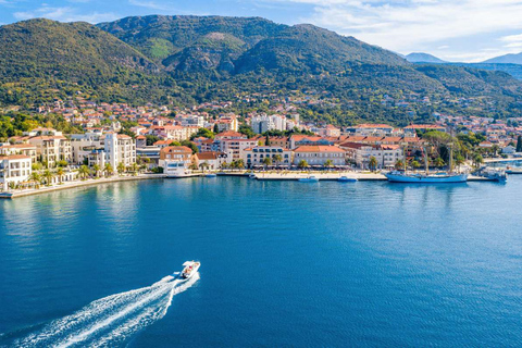 Kotor: wycieczka łodzią motorową z przewodnikiem i zwiedzanie Starego Miasta