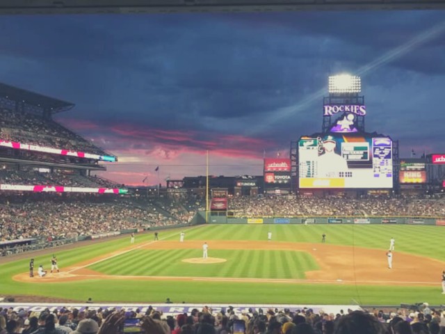 Visit Denver Colorado Rockies Baseball Game Ticket at Coors Field in Denver