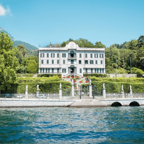 Visit Lake Como Lakeside Villas Entry Tickets with Ferries in Bellano, Italy