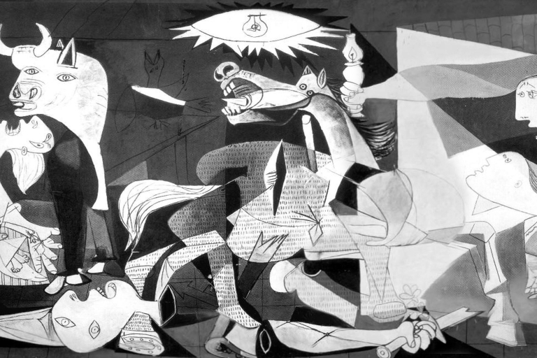 Madrid: Picasso's Guernica in Reina Sofia & Thyssen MuseumPicasso's Guernica in Reina Sofia & Thyssen Museum Engels