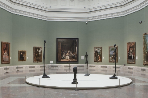 Madrid: Rondleiding door het Prado Museum en het Koninklijk PaleisEssential Madrid 's ochtends in het Spaans
