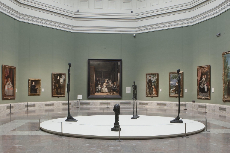 Madrid: Rondleiding door het Prado Museum en het Koninklijk PaleisEssential Madrid 's ochtends in het Spaans