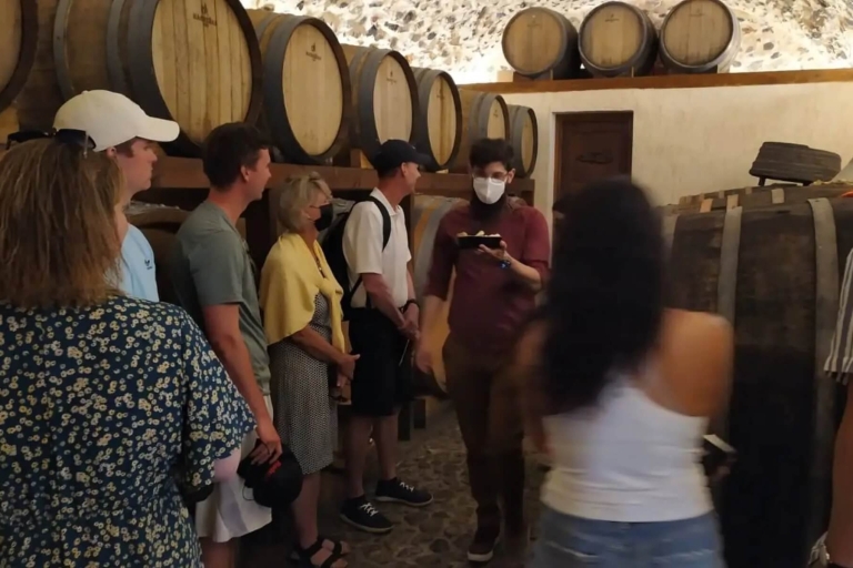 Prywatna wycieczka po winnicach na Santorini z certyfikowanym przewodnikiem po winach