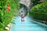 Buggy -rit, Zipline Splash & Waterfall Pool Combo met lunch - Housity